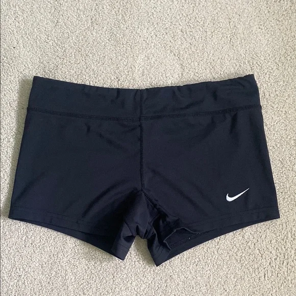 Nike Black Dri-Fit Spandex Athletic Shorts - Picture 1 of 4